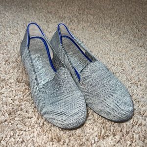 Women’s 6.5 Grey Rothy’s (The Flat)